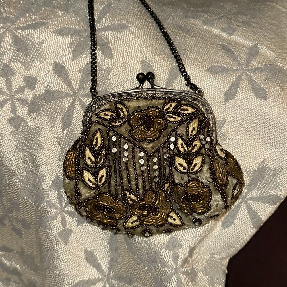 Beaded night bag